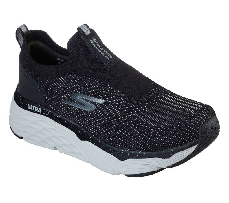 Skechers Dam Svarta/Grå Sneakers - Max Cushioning Elite - Promised Day - Sverige (YKQBG-7340)